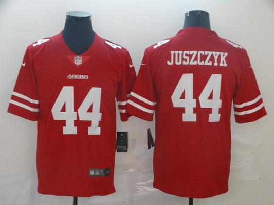 Men's San Francisco 49ers Kyle Juszczyk #44 Red Game Jersey1