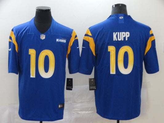 Men's Los Angeles Rams Cooper Kupp #10 Blue Game Player Jersey1