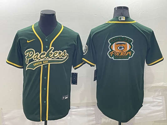 Men's Green Bay Packers Green Game Jersey1