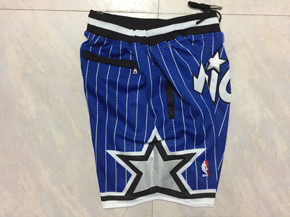 Men's Orlando Magic Blue Basketball Shorts1