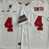 Men's Ohio State Buckeyes Jeremiah Smith #4 White Player Jersey