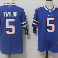 Men's Buffalo Bills Tyrod Taylor #5 Blue Game Jersey1