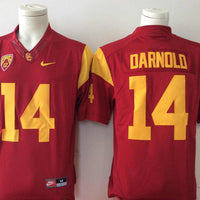 Men's USC Trojans Sam Darnold #14 Cardinal Player Game Jersey