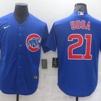 Sammy Sosa Chicago Cubs Blue Jersey