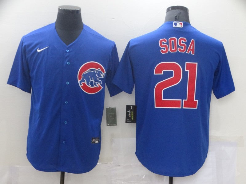 Sammy Sosa Chicago Cubs Blue Jersey