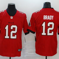 Men's Tampa Bay Buccaneers Tom Brady Red Vapor Limited Jersey1