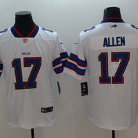 Josh Allen #17 Buffalo Bills White Game Player Jersey - JerseysFreak