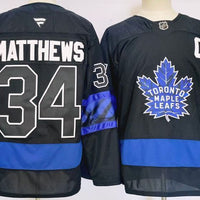 Men's Toronto Maple Leafs Auston Matthews #34 Fanatics Black Player Jersey