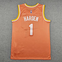 Men's Cleveland Cavaliers James Harden #1 Orange 2025/26 Swingman Jersey - City Edition