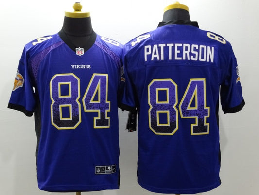 Men's Minnesota Vikings Cordarrelle Patterson #84 Purple Game Jersey1