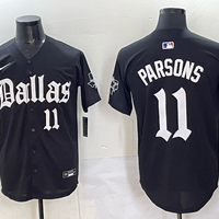 Men's Dallas Cowboys Micah Parsons #11 Black Team Game Player Jersey