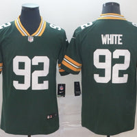 Men's Green Bay Packers Reggie White #92 Green Game Jersey1