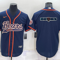 Men's Chicago Bears Navy Game Jersey1