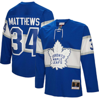 Men's Toronto Maple Leafs Auston Matthews #34 Blue Player Jersey1