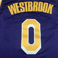 Men's Los Angeles Lakers Russell Westbrook Purple 2020/21 Swingman Player Jersey1