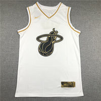 Men's Miami Heat Dwyane Wade #3 White Swingman Player Jersey1