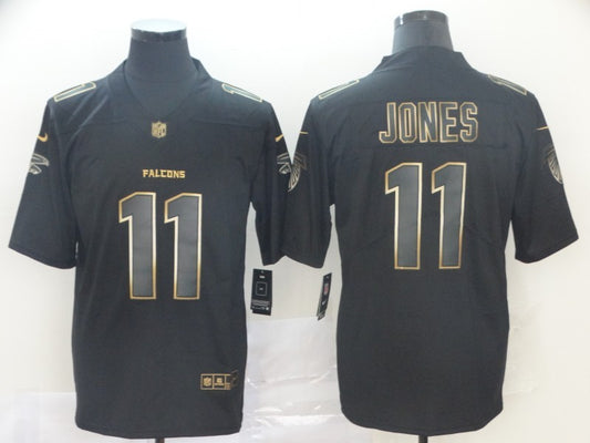 Men's Atlanta Falcons #11 Julio Jones Black Game Jersey1