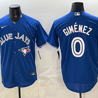 Men's Toronto Blue Jays Andres Gimenez #0 Royal Alternate Replica Jersey