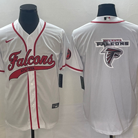 Men's Atlanta Falcons White Game Jersey1
