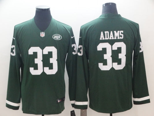 Men's New York Jets Jamal Adams #33 Green Game Player Jersey1