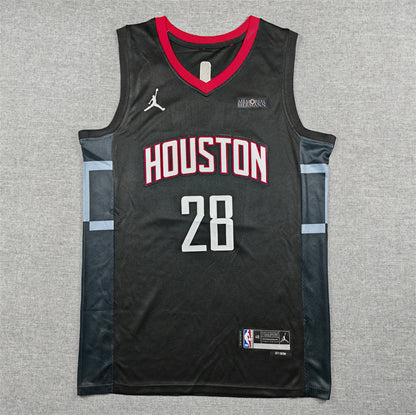 Men's Houston Rockets Alperen Sengun #28 Black Swingman Jersey - Statement Edition