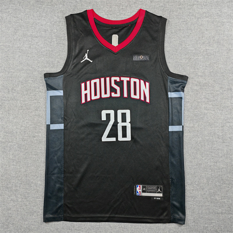 Alperen Sengun #28 Houston Rockets Black Swingman Jersey Statement Edition - JerseysFreak