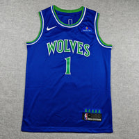 Men's Minnesota Timberwolves LaMelo Ball #1 Blue Swingman Jersey - Icon Edition