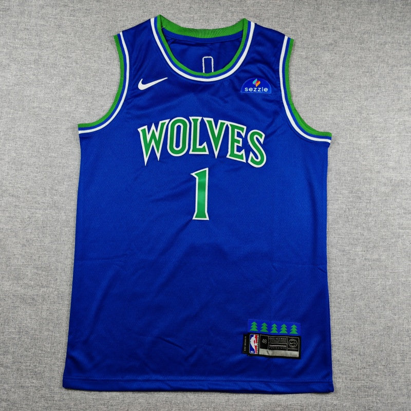 Men's Minnesota Timberwolves LaMelo Ball #1 Blue Swingman Jersey - Icon Edition
