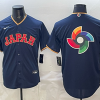 Men's Japan Baseball Navy 2026 World Baseball Classic Player Jersey