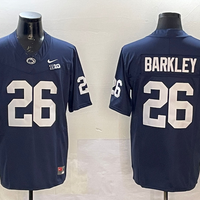 Men's Penn State Nittany Lions John Saquon Barkley #26 Navy Team Player Game Jersey