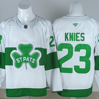 Men's Toronto Maple Leafs Matthew Knies #23 White Breakaway Player Jersey