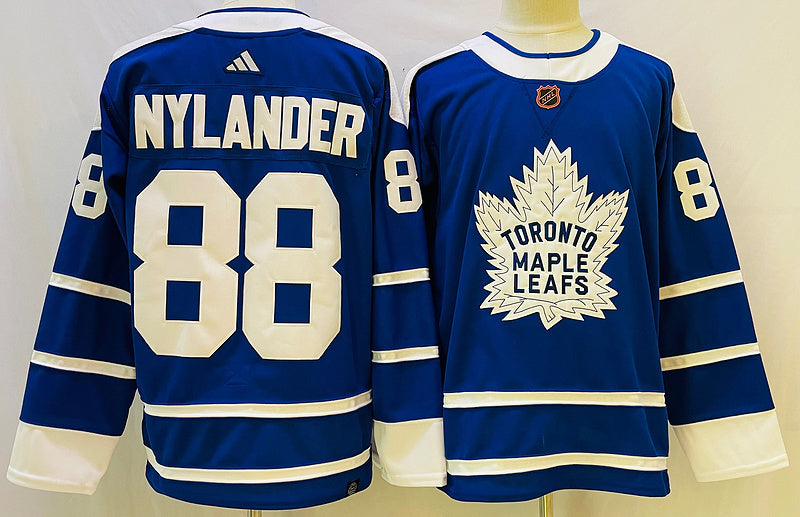 Men's Toronto Maple Leafs William Nylander #88 Blue Jersey1