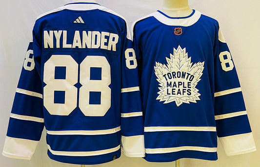 Men's Toronto Maple Leafs William Nylander #88 Blue Jersey1