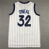 Men's Orlando Magic Shaquille O'Neal White Classics 1994-95 Swingman Jersey1