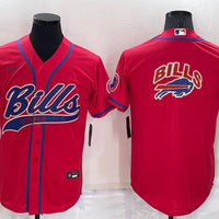 Men's Buffalo Bills Red Game Jersey1