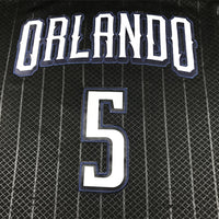 Men's Orlando Magic Paolo Banchero #5 Black 2022/23 Swingman Jersey1 - City Edition