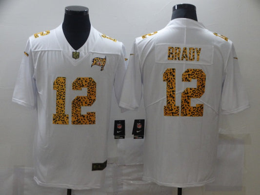 Men's Tampa Bay Buccaneers Tom Brady #12 White Player Game Jersey1