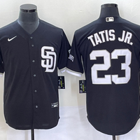 Men's San Diego Padres Fernando Tatis Jr. #23 Black Alternate Replica Player Jersey1