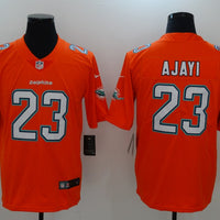 Men's Miami Dolphins Jay Ajayi #23 Orange Game Jersey1
