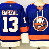 Men's New York Islanders Mathew Barzal #13 Fanatics Royal Breakaway Player Jersey