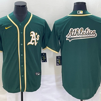 Men's Oakland Athletics Kelly Green Replica Player Jersey1