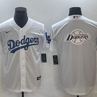Men's Los Angeles Dodgers White Home Replica Player Jersey1