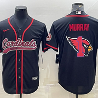 Men's Arizona Cardinals Kyler Murray #1 Black Player Jersey1 Joint Edition