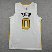 Jayson Tatum #0 Boston Celtics White 2025/26 City Edition Swingman Jersey