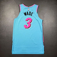 Men's Miami Heat Dwyane Wade #3 Blue Swingman Player Jersey1