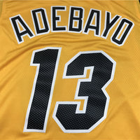Men's Miami Heat Bam Adebayo #13 Gold 2020/21 Swingman Player Jersey1