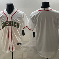 Men's Mexico Baseball White 2026 World Baseball Classic Stadium Jersey