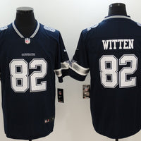 Men's Dallas Cowboys Jason Witten #82 Navy Game Player Jersey1
