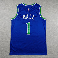 Men's Minnesota Timberwolves LaMelo Ball #1 Blue Swingman Jersey - Icon Edition