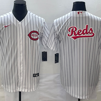 Men's Cincinnati Reds White 2022 MLB at Field of Dreams Game Authentic Team Jersey1